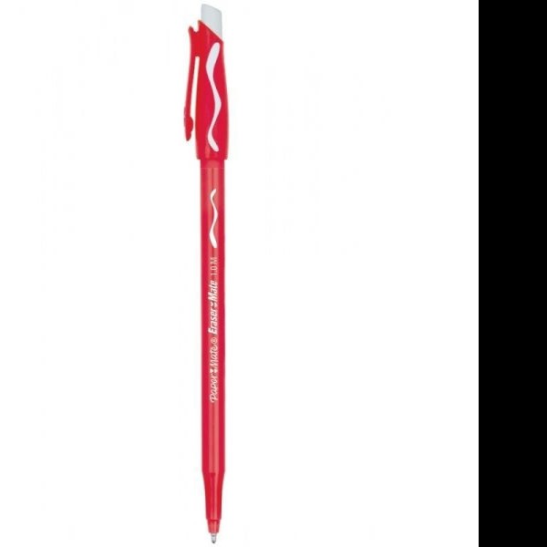 BOLIGRAFO ERASER MATE 1.0MM ROJO E12 C144